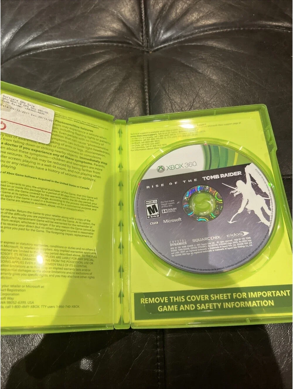 Rise of the Tomb Raider (Microsoft Xbox 360, 2015) Tested-Works